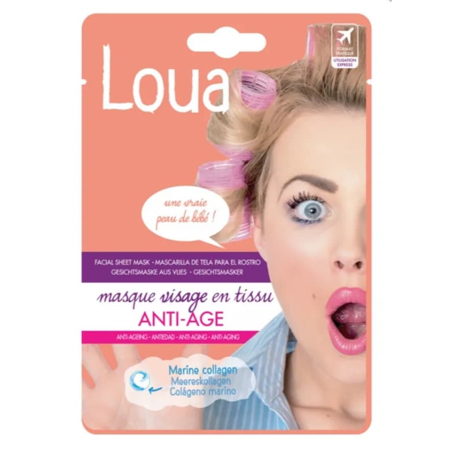 Loua Anti-Ageing Facial Sheet Mask 23Ml 1Piece