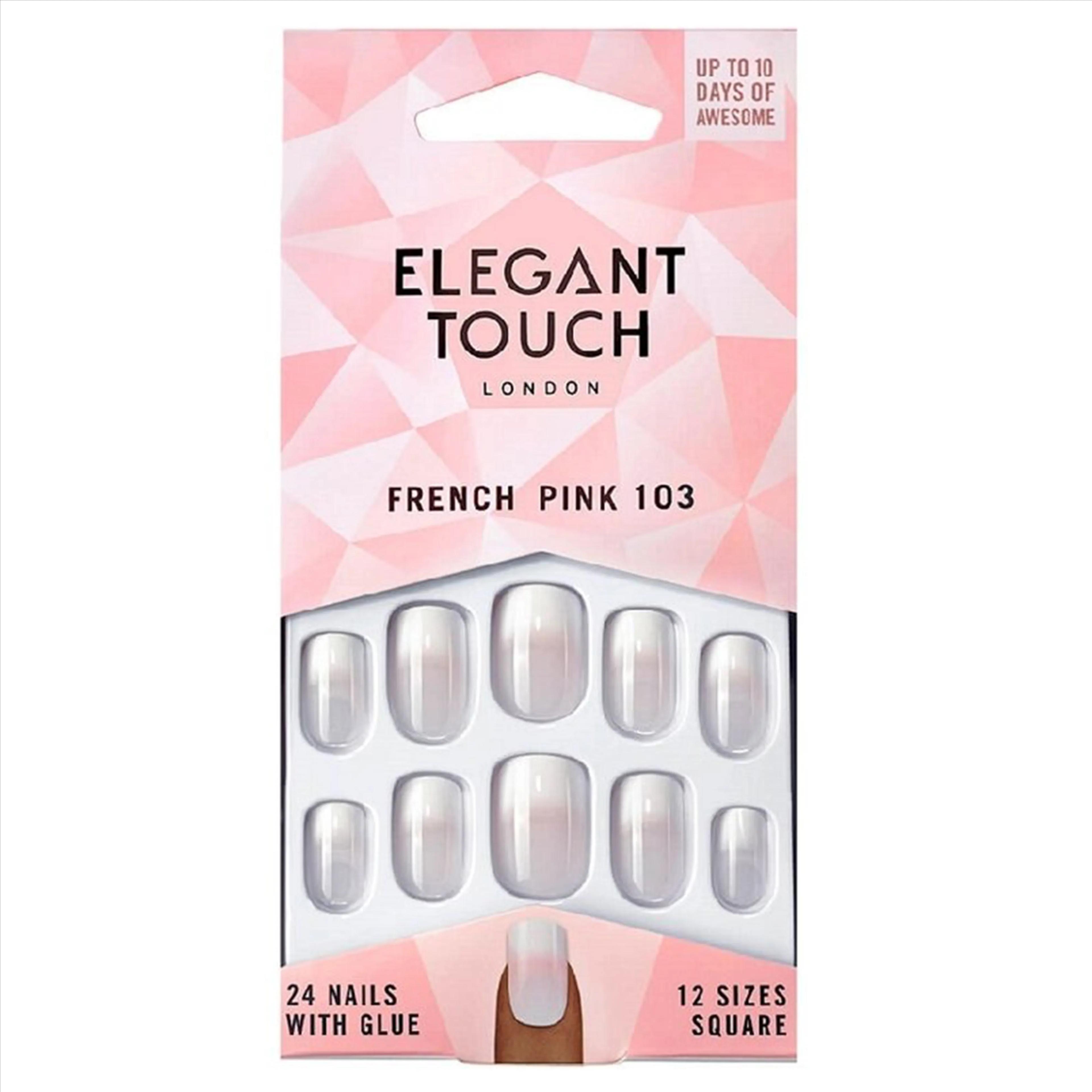 Elegant Touch French Pink 103 Nails