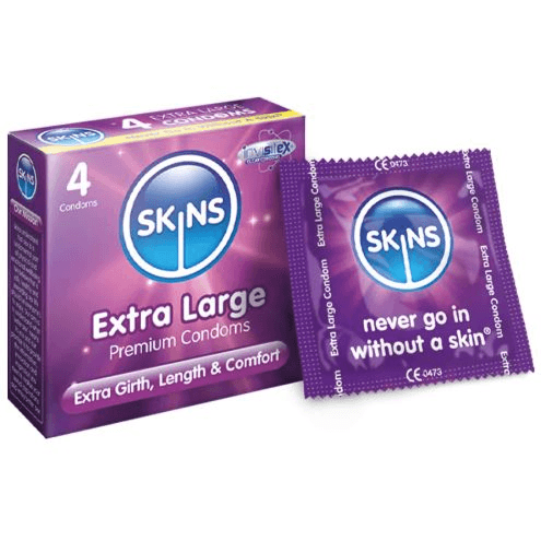 Skins Condoms Extra Large 4's