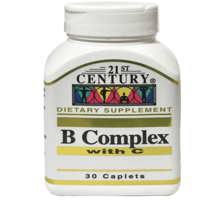 21st Century B complex With C Tablets 30s