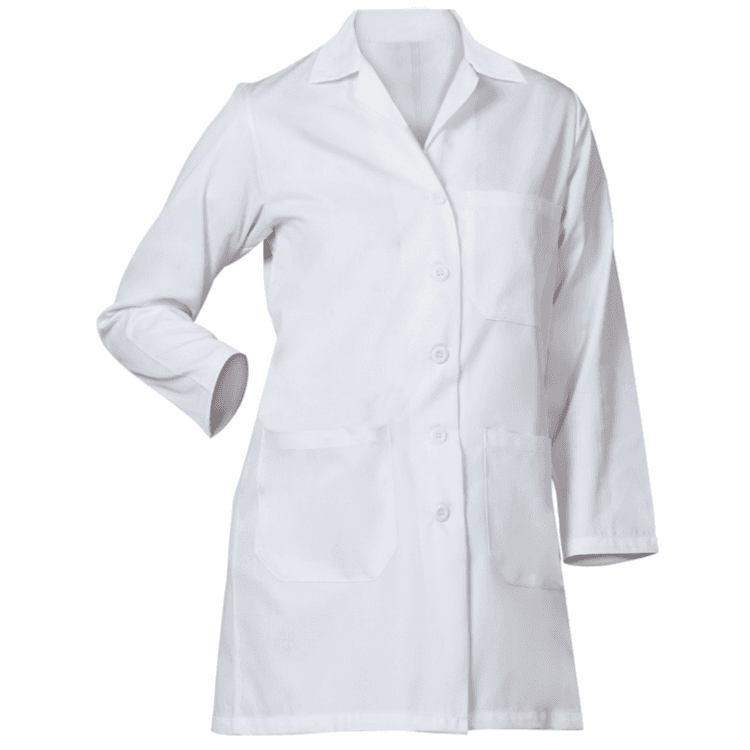 Lab Coat Cotton Size Medium