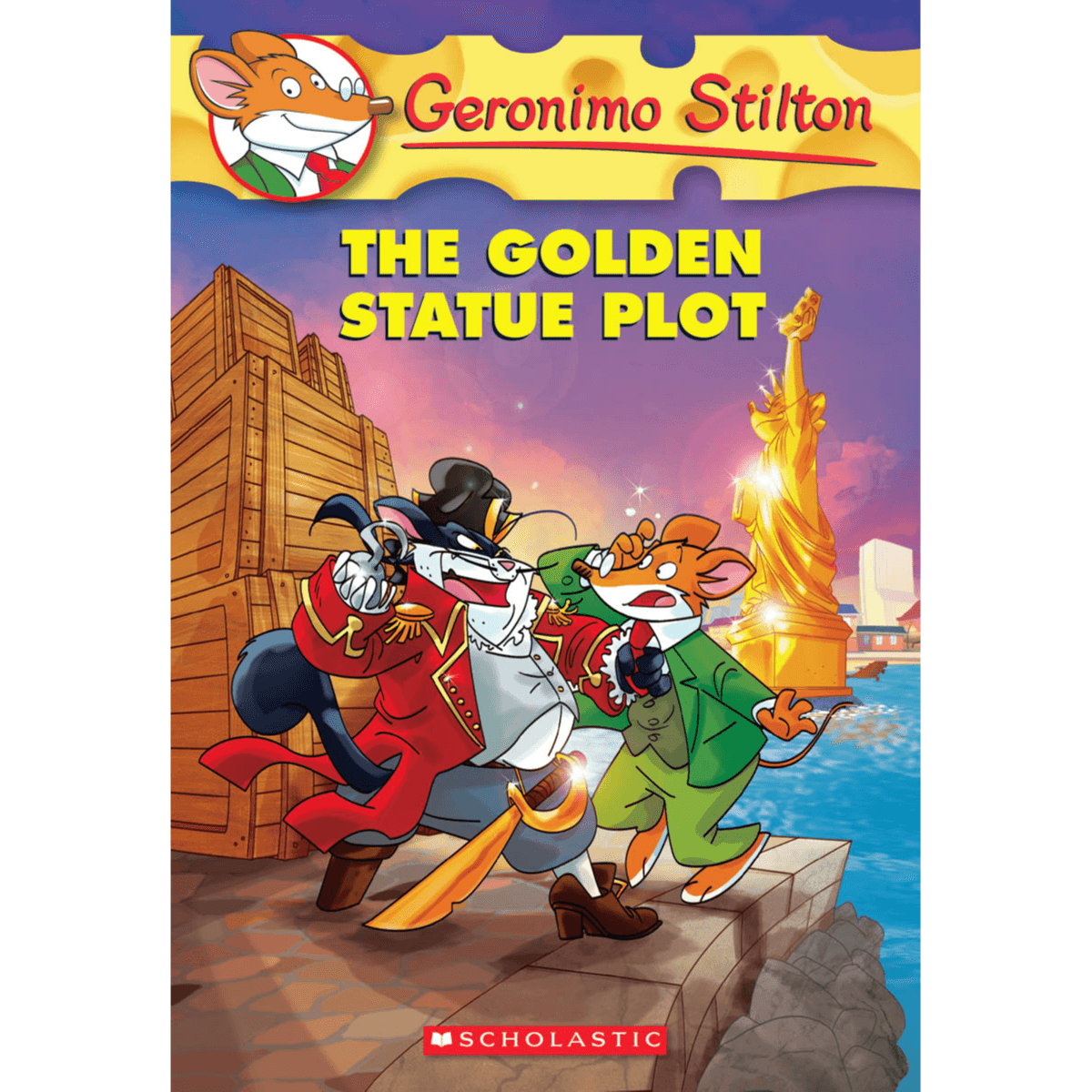 556293 The Golden Statue Plot (Geronimo Stilton #55) (Trade Paperback / Paperback) By Stilton, Geronimo