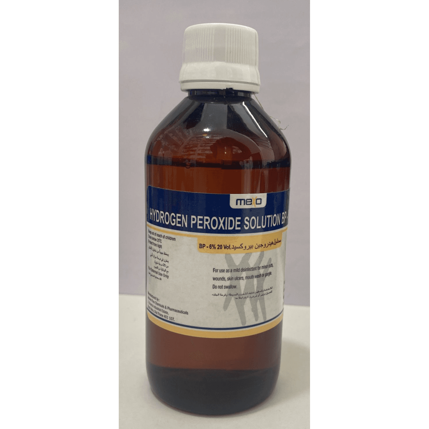 Mexo Hydrogen Peroxide Solution 6% 200 ml