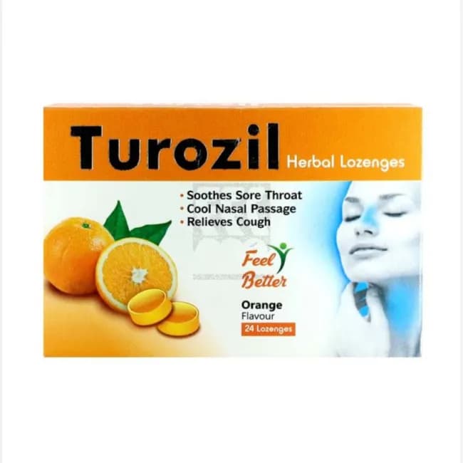 Turozil Orange Lozenges24