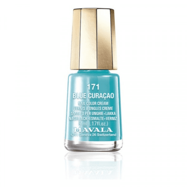 Mavala 171 Blue Curacao Nail Polish 5 Ml