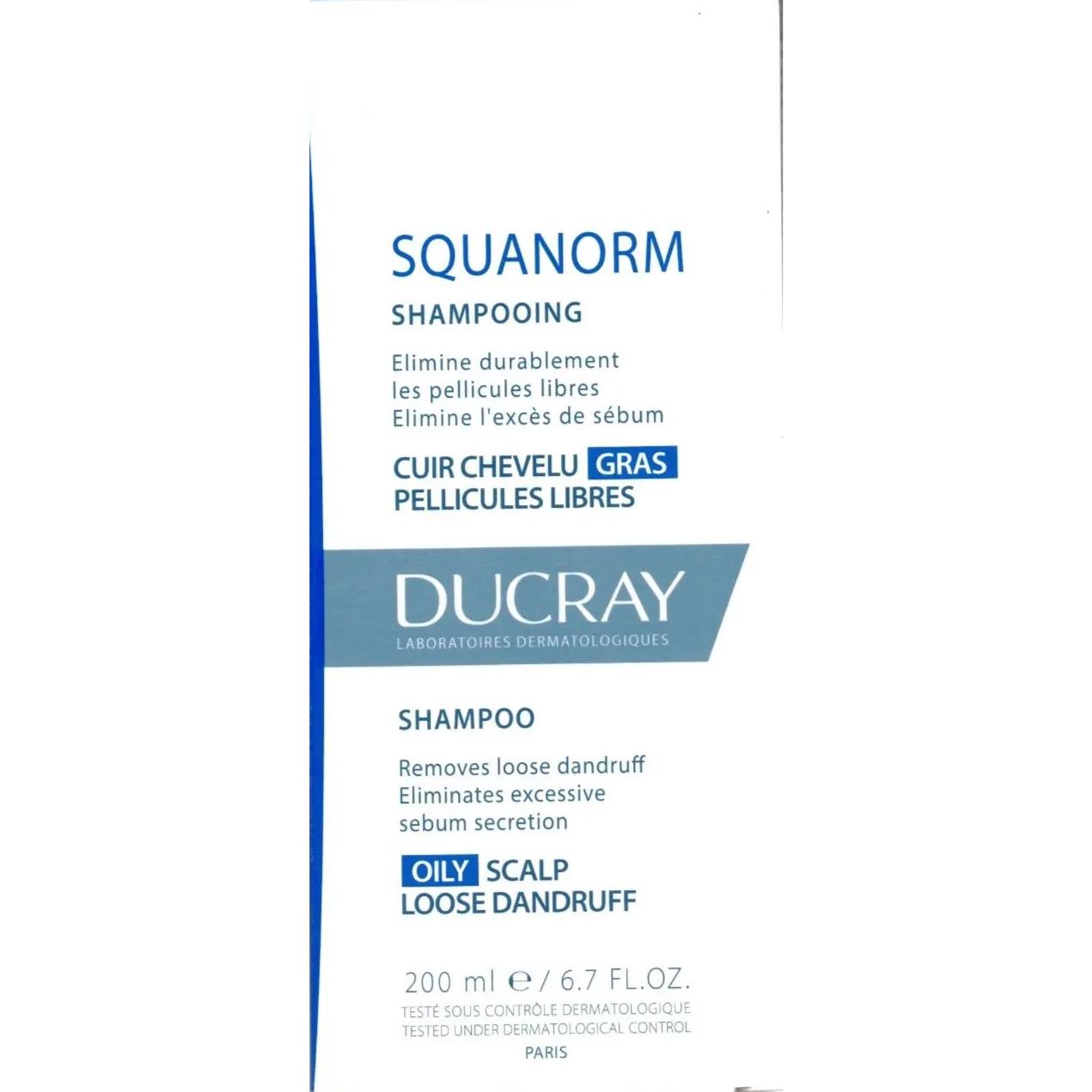 Ducray Squanorm Shampoo Oily Scalp 200ml