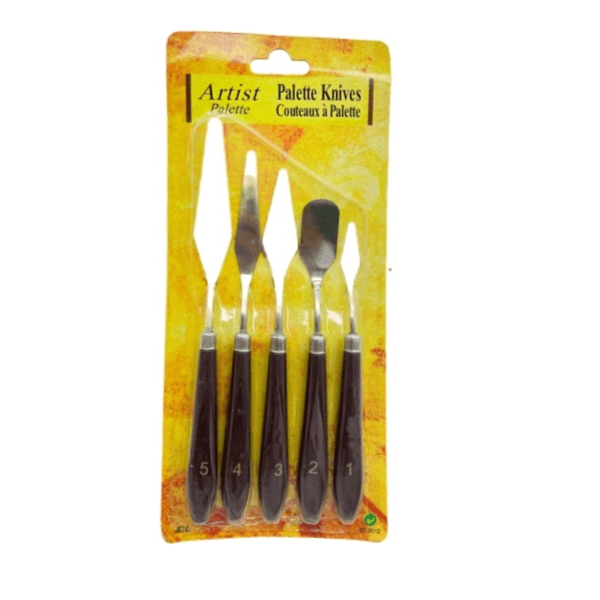 Artist Painting Palette Knife Set 5 Pcs - 12186