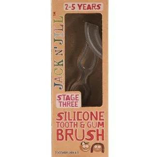 Jack N' Jill Silicone Tooth & Gum Brush Stage 3 (2-5 Yrs Old)