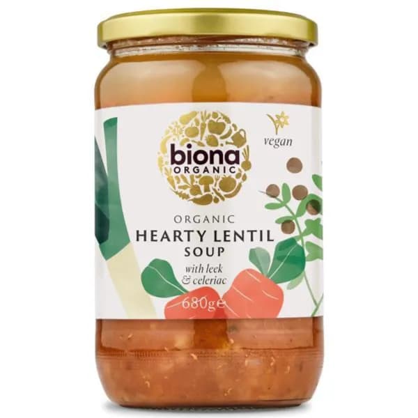 Biona Organic Hearty Lentil Soup 680g