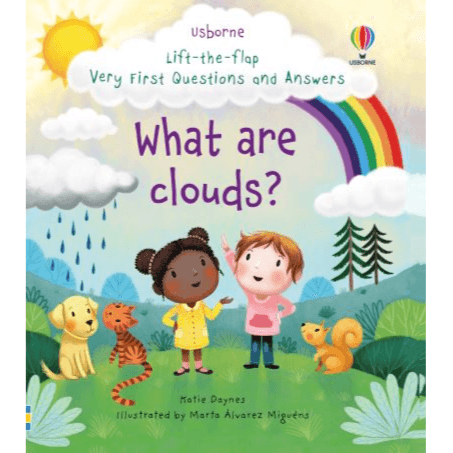 982146 Very First Questions And Answers What Are Clouds? (Board Book) By Daynes, Katie