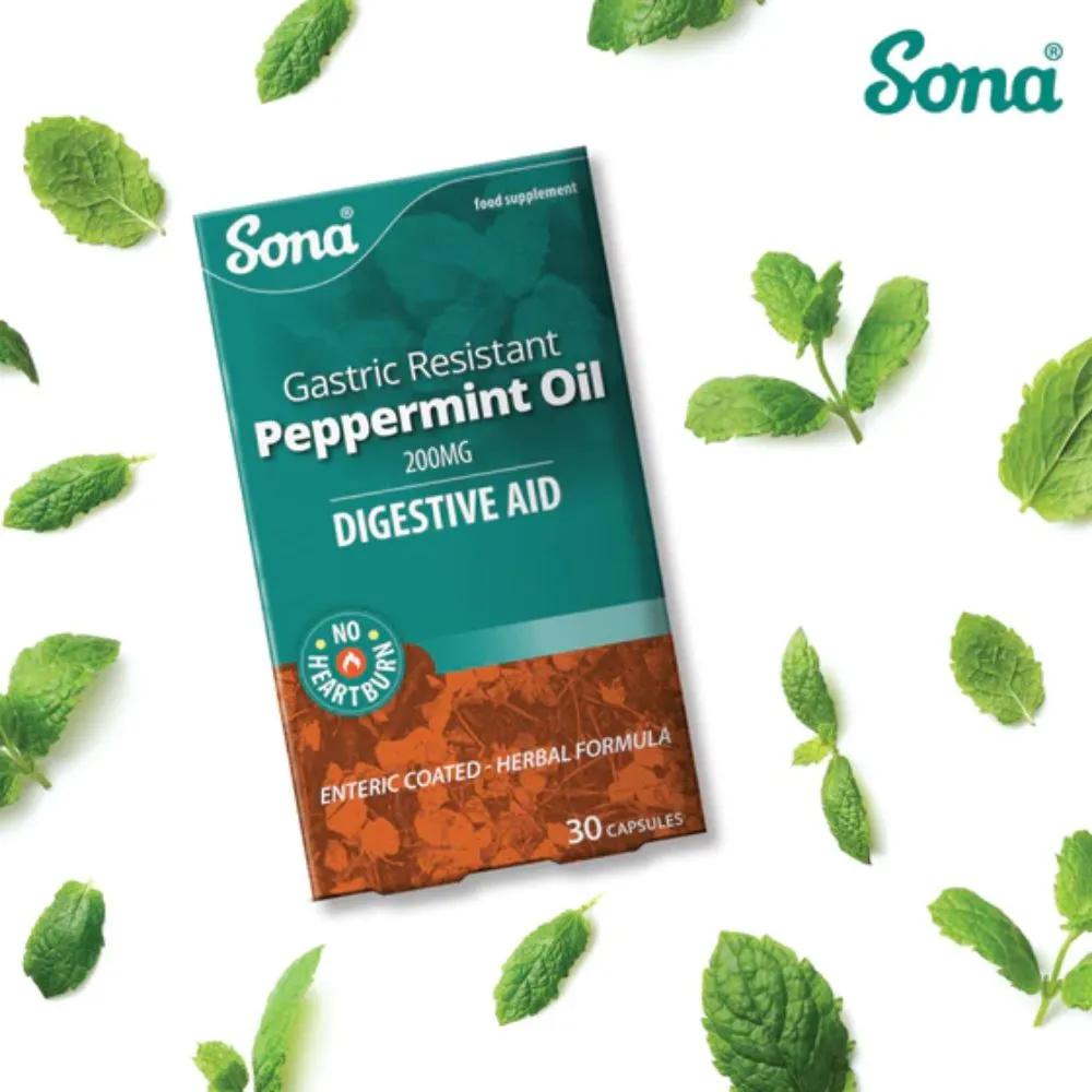 Sona Peppermint Oil Cap 30S 