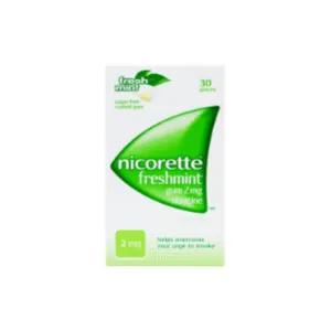 Nicorette Freshmint Gum 2mg 30's