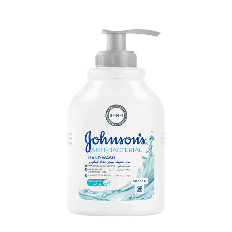 Johnson'S Anti-Bacterial Hand Wash Sea Salts 300Ml