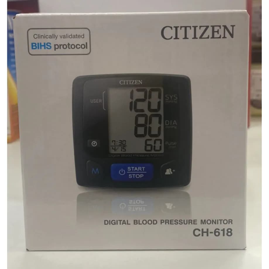 Citizen Blood Pressure Monitor (Wrist)