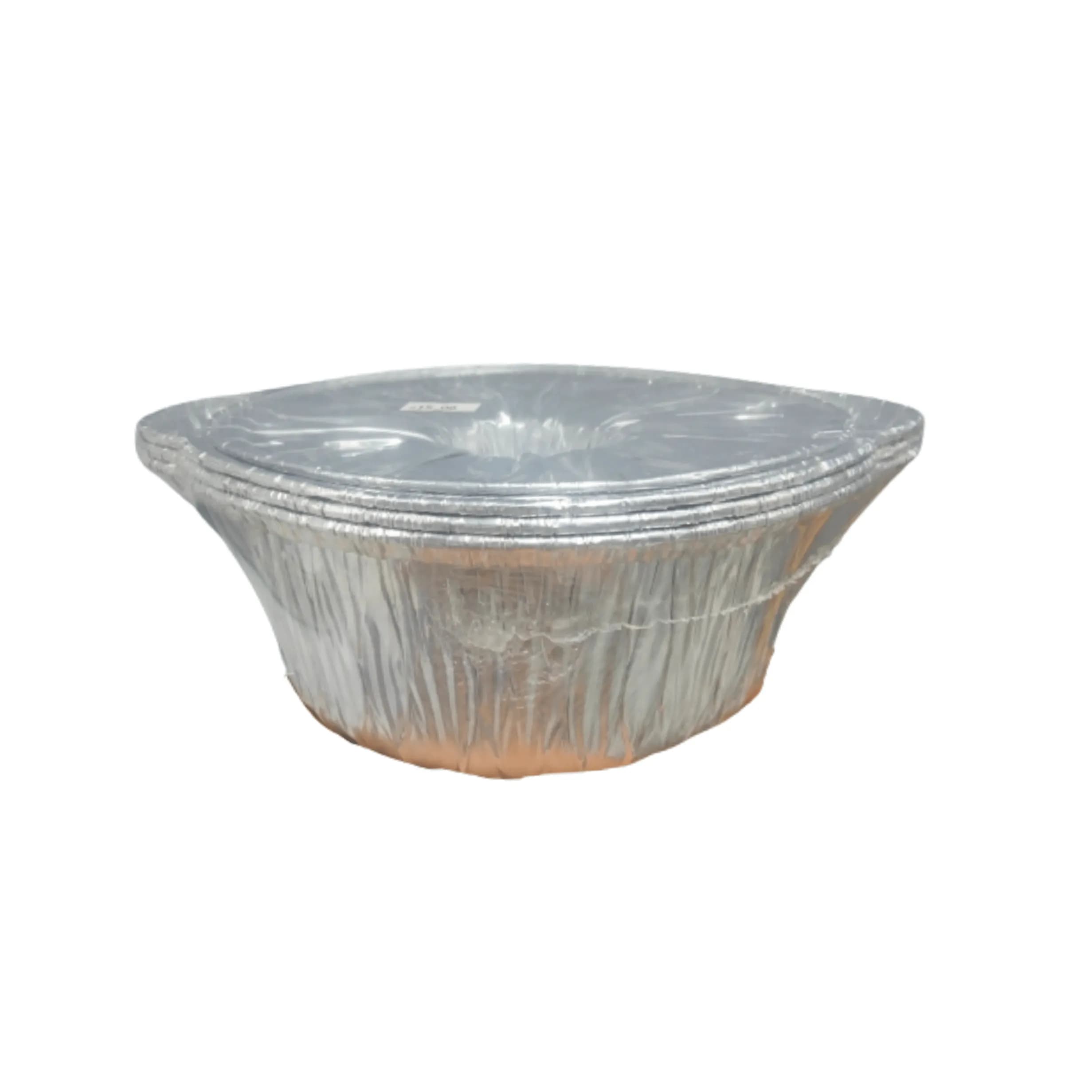 Aluminum Bowl With Lid 3 Pieces Small