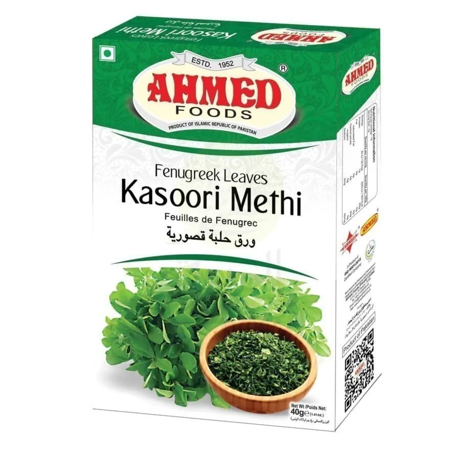 Ahmed Foods Fenugreek Leaves Kasoori Methi 40Gm