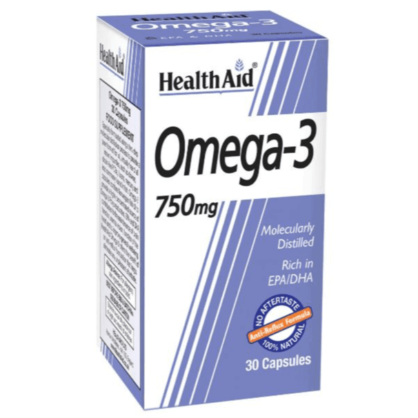 Health Aid Omega 3 750mg 30's