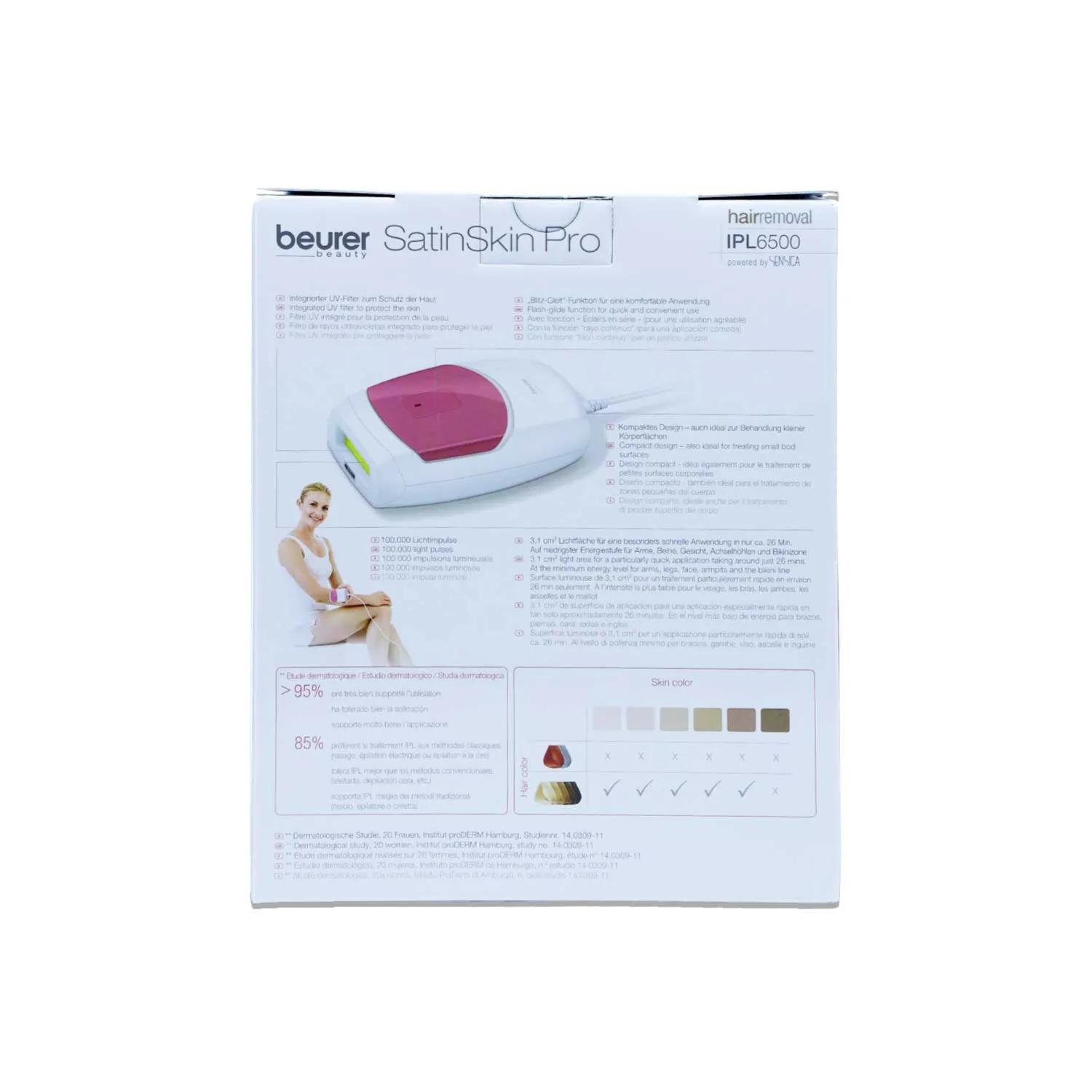 Beurer Satin Skin Pro Ipl 6500