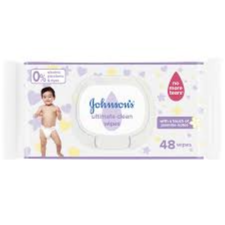 Johnsons Ultimate Clean Wipes 48's