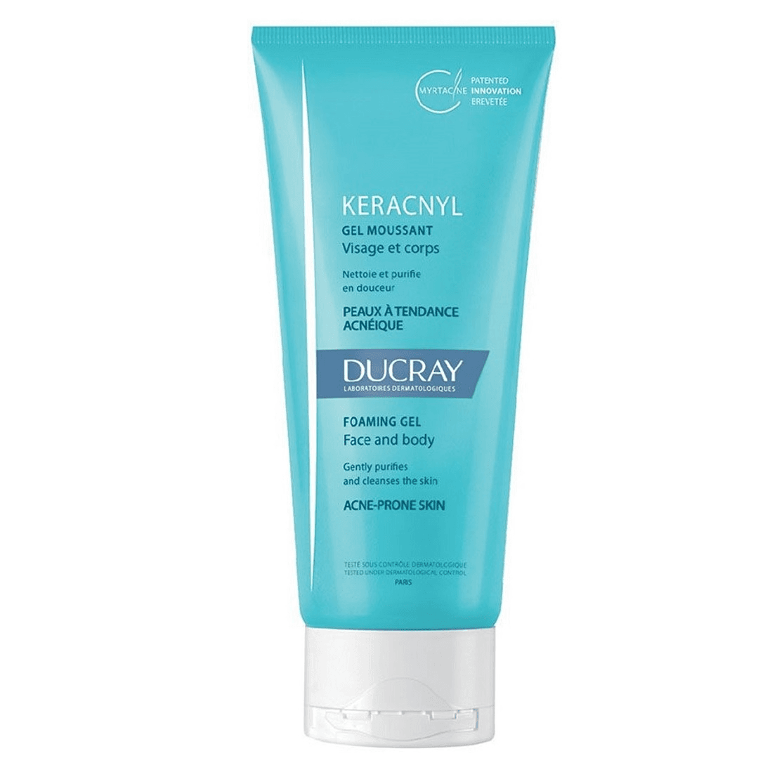 Ducray Keracnyl Foaming Gel Face And Body 200Ml