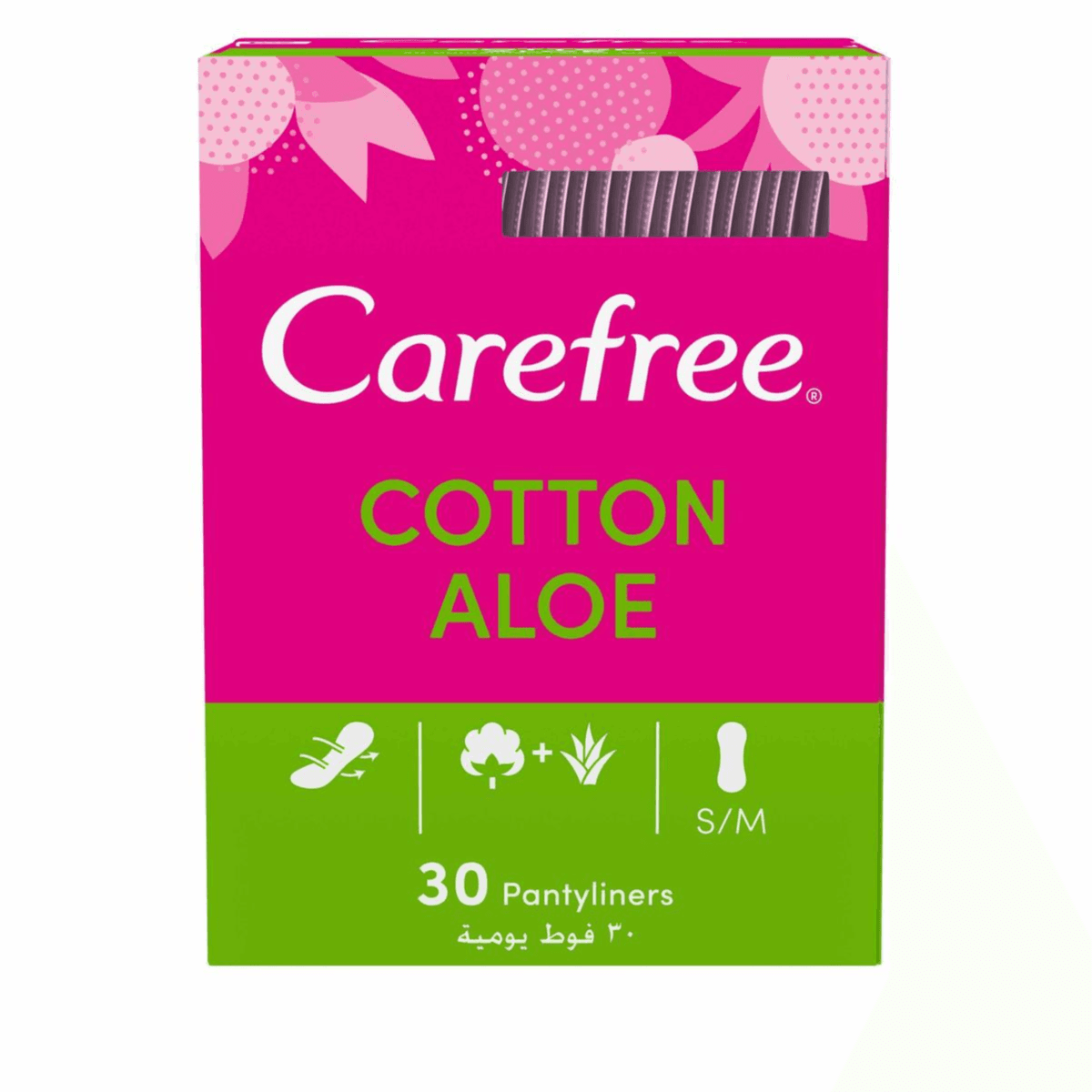 Carefree Cotton Free Aloe IFW 30's