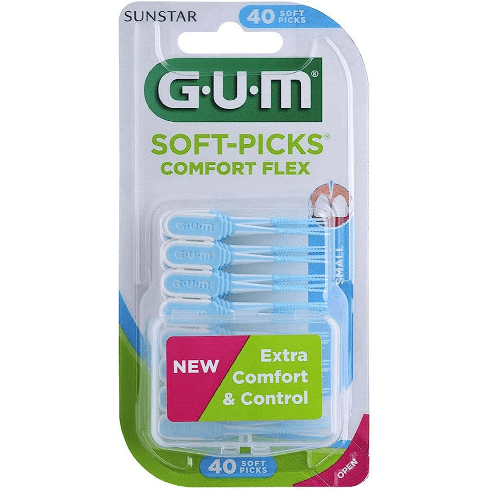 Gum Soft Picks Comfort Flex 40 Pieces