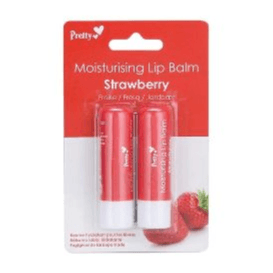 Pretty Moisturising Lip Balm With Strawberry Ref-79909-019 4.3g