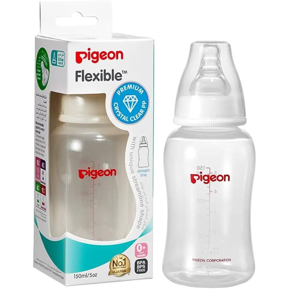 Pigeon Flexible Premium Crystal Clear Pp 150ml