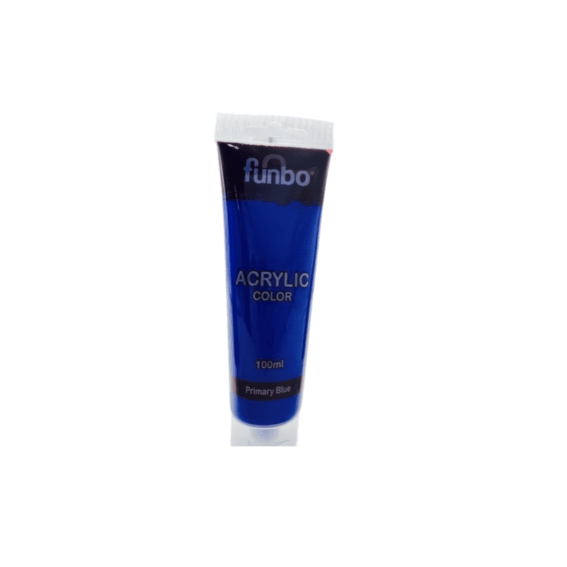 Funbo Acrylic Primary Blue Colour 100ml - 10982