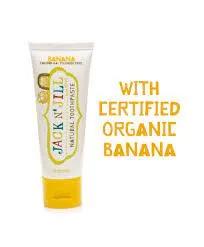 Jack N' Jill Natural Toothpaste Banana Flavor 50g