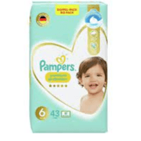 Pampers Diapegencyrs No 6 43's Big Pack 