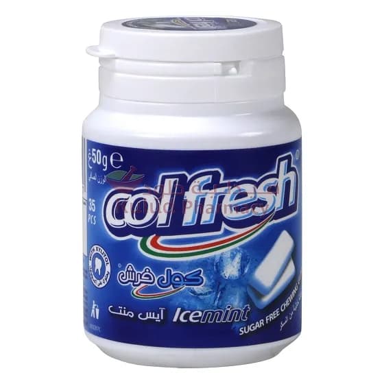 Col-fresh Ice Mint Chewing Gum 50gm