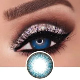 Beauty Daily Color Contact Lenses Blue 2 Lenses