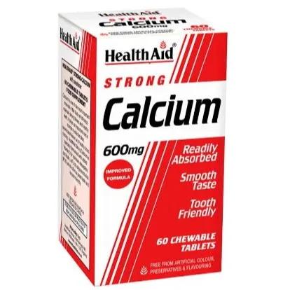 Health Aid Strong Calcium 600mg Tab 60's