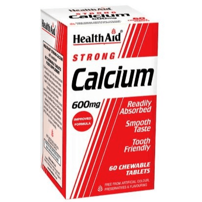Health Aid Strong Calcium 600mg Tab 60's