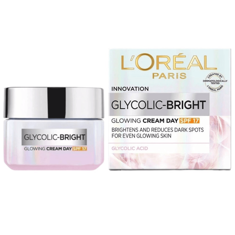 Loreal Paris Glycolic-Bright Glowing Cream Day with SPF 17 50ml