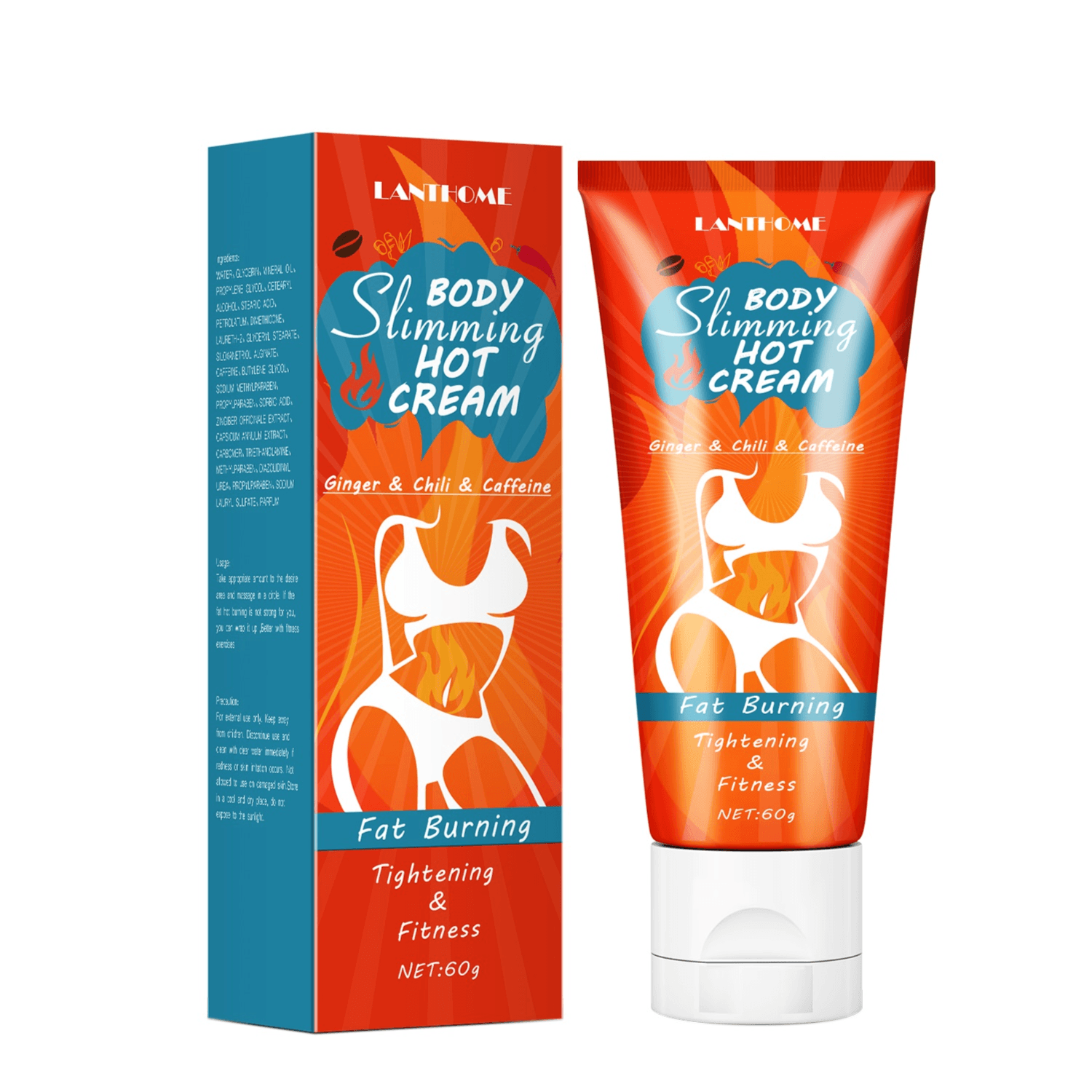 Lanthome Body Sliminig Hot Cream (Lbq-8636)