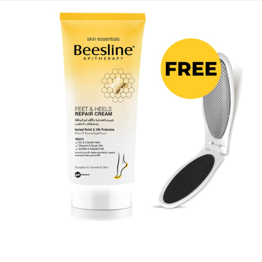 Beesline Feet & Heels Repair Cream 150Ml With Free File