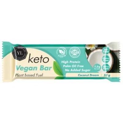 Youthful Living Keto Vegan Coconut Dream Bar 52 Gm