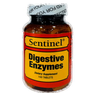 Sentinel Digestive Enzyme 100 Tabs