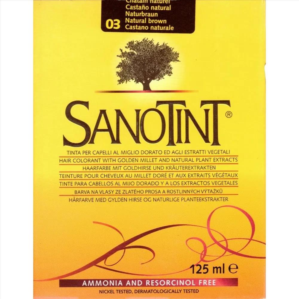 Sanotint Hair Color 03 Natural Brown 125ml