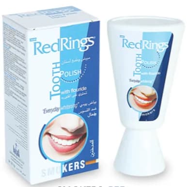 Red Rings Tooth Polish Smokers 90gm