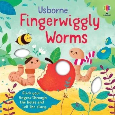 986779 Fingerwiggly Worms (Board Book) By Brooks, Felicity