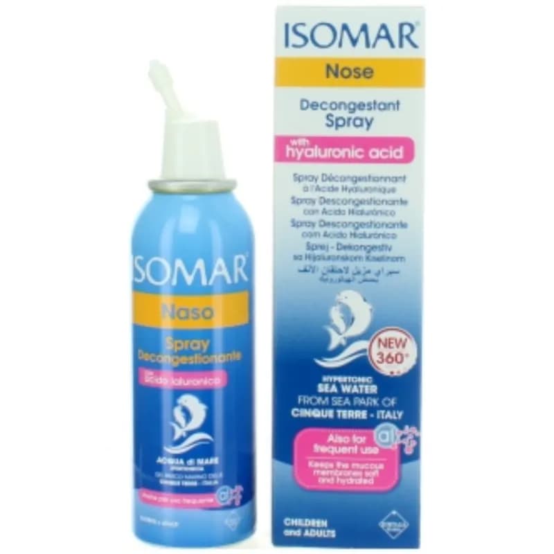 Isomar Nose Spray With Hyaluronic Acid 100 Ml