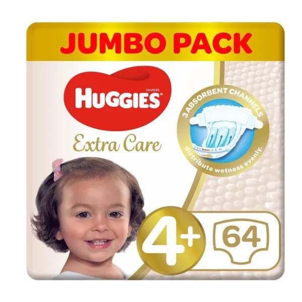 Huggies Extra Care 4 +(10-16) 64