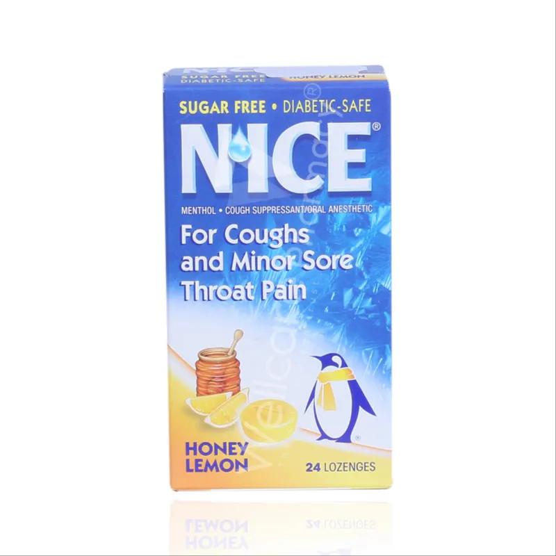 Nice Honey Lemon Lozenges 24s