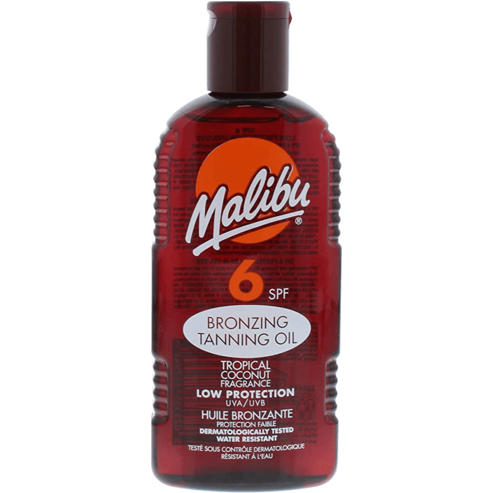 Malibu 6 SPF Bronzing Tanning Oil 200ml