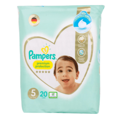 Pampers Premium Protection 5 20's