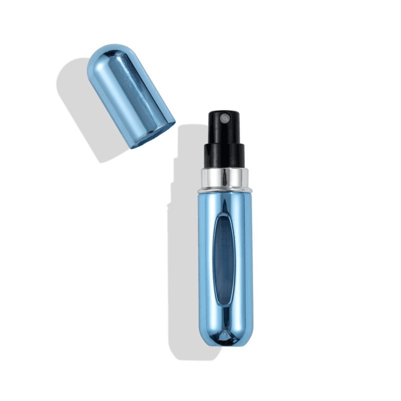 Cyan Luxury Mini Travel Bottom Filled Perfume Atomizer