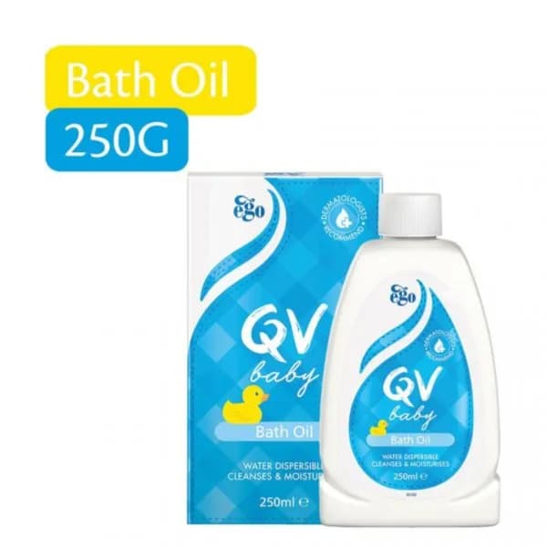 QV Baby Bath Oil Cleanses & Moisturisers 250ml